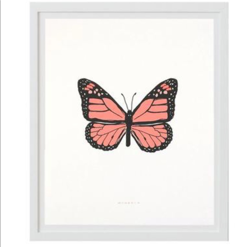 Framed Hartland Brooklyn Monarch Print